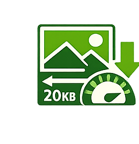 Image resize to 20kb